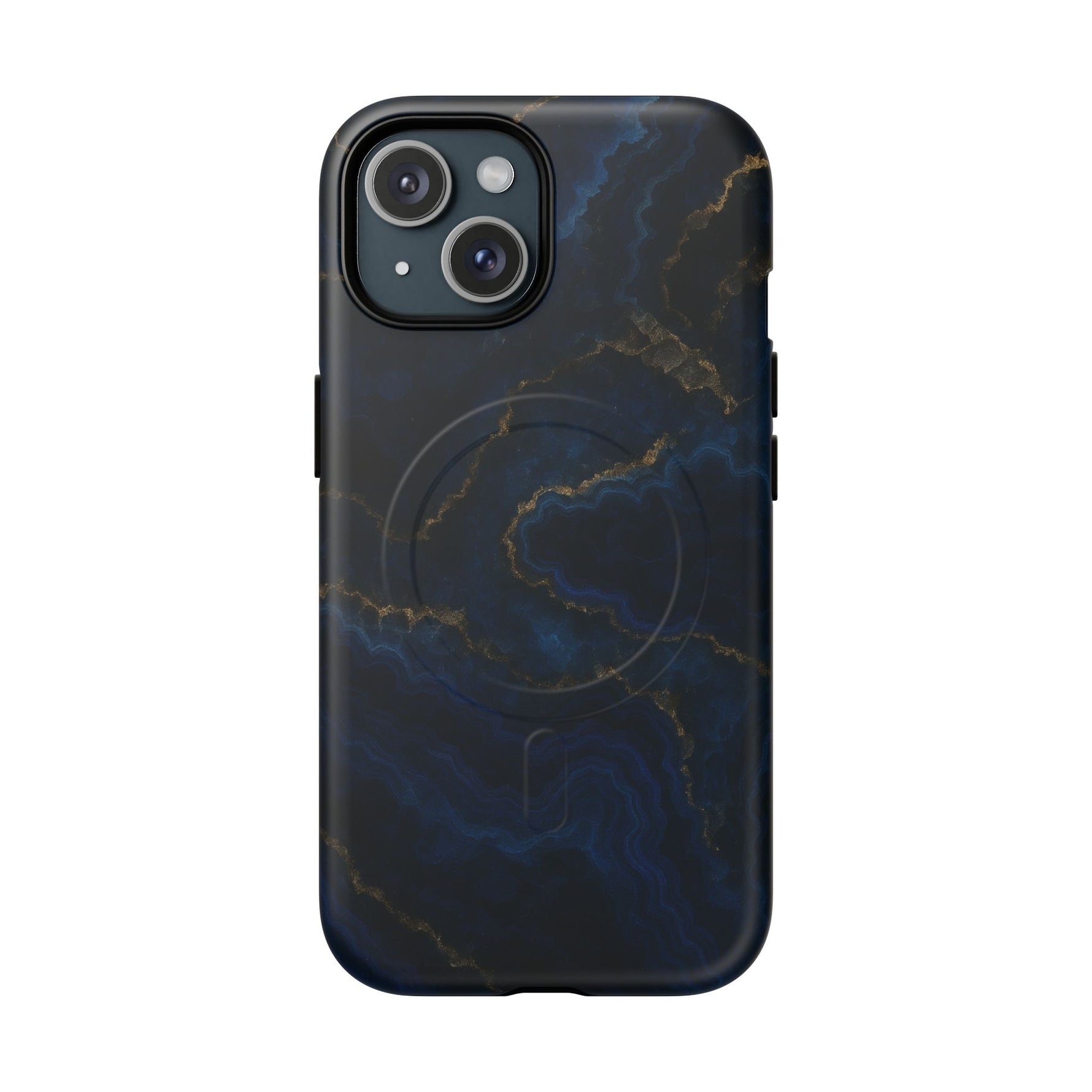 Midnight Marble iPhone Case with MagSafe - Shamo's