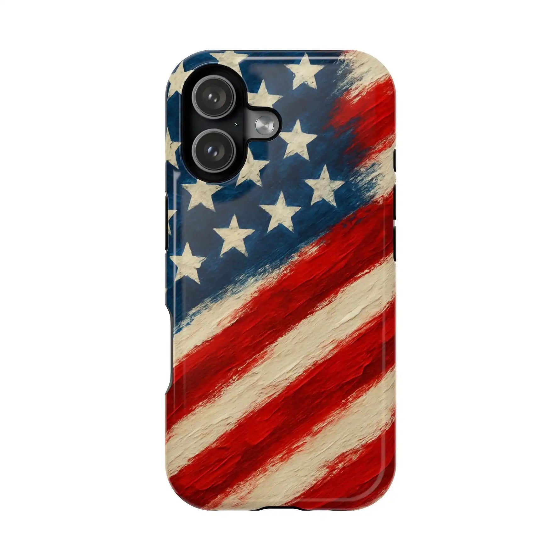 American Flag Tough Phone Case: Show Your Patriotism in Style  Shamo's iPhone 17 / Glossy