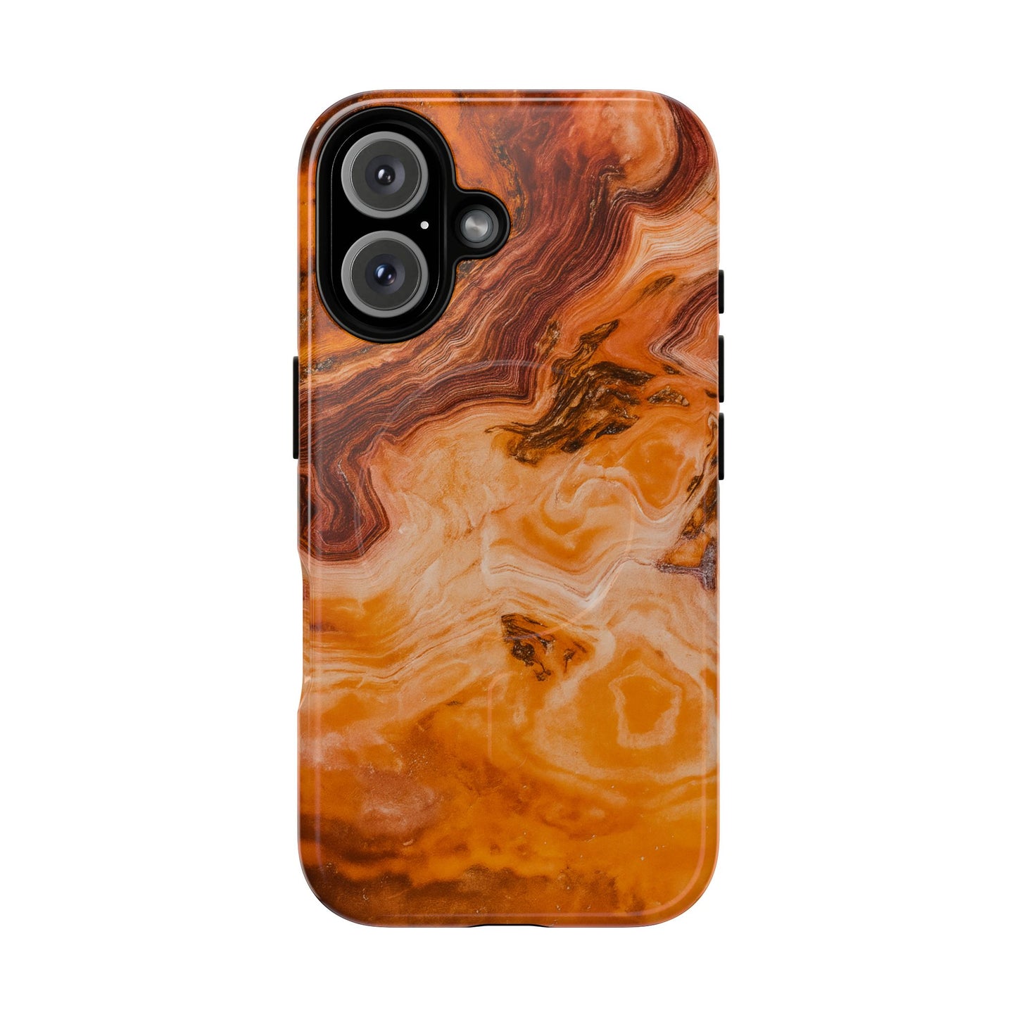 Amber Agate Marble iPhone Case — compatible with MagSafe - Shamo's