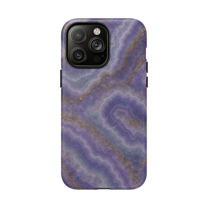 Purple Agate Marble iPhone Case with MagSafe - Shamo's