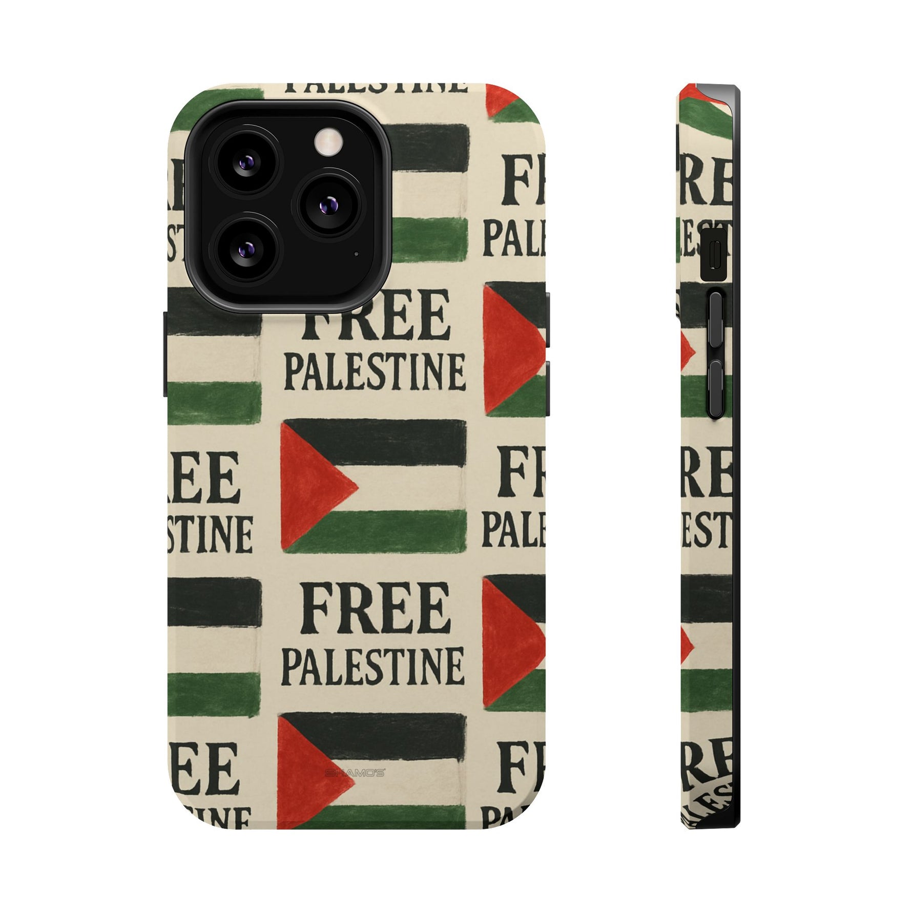 Palestinian Flag Tough Phone Case — Magnetic Impact-Resistant