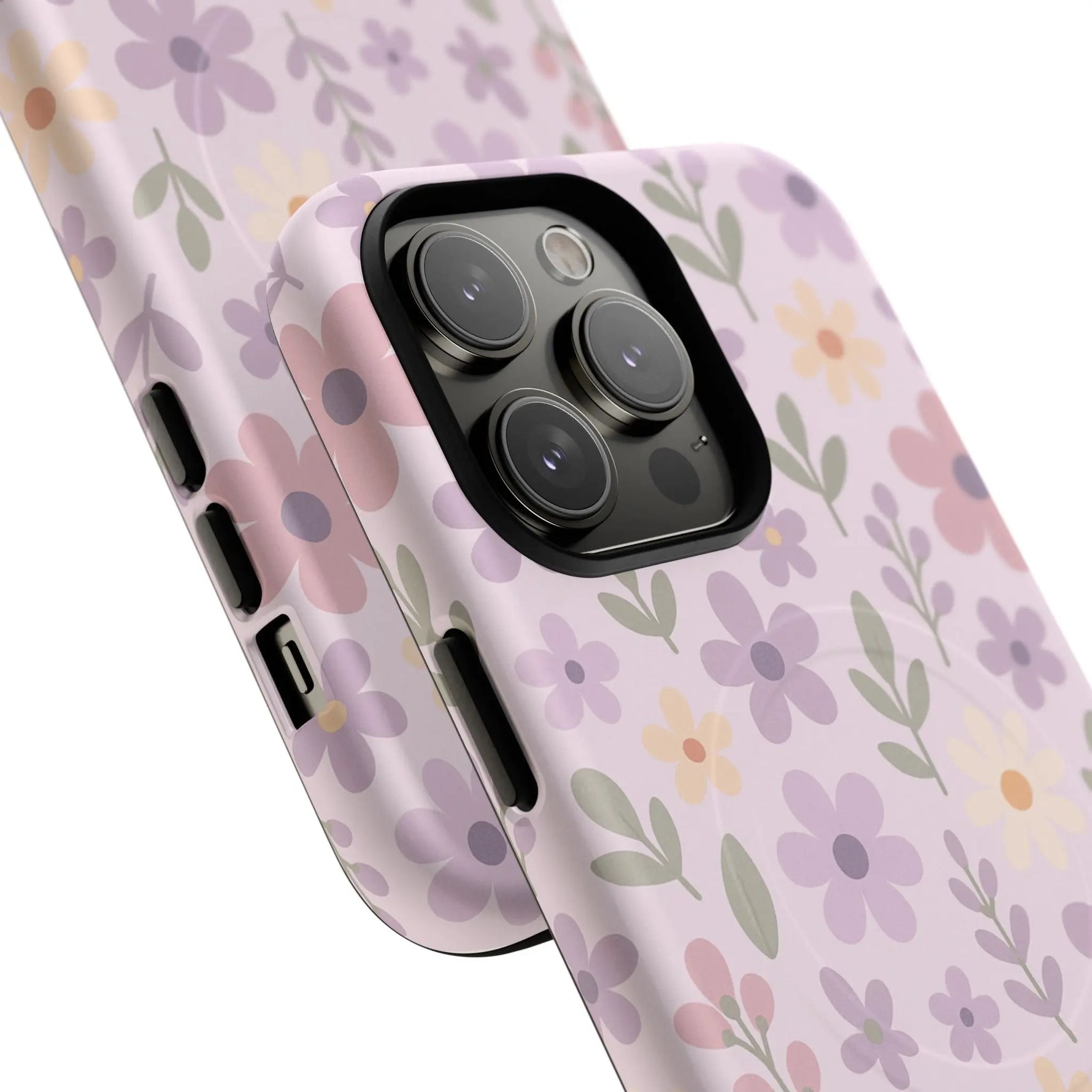 Floral Pattern | Compatible with MagSafe iPhone Case - Shamo's