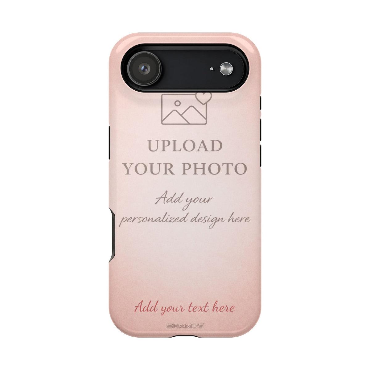 Personalizable iPhone Case | Add Your Own Photo and Text | MagSafe Compatible