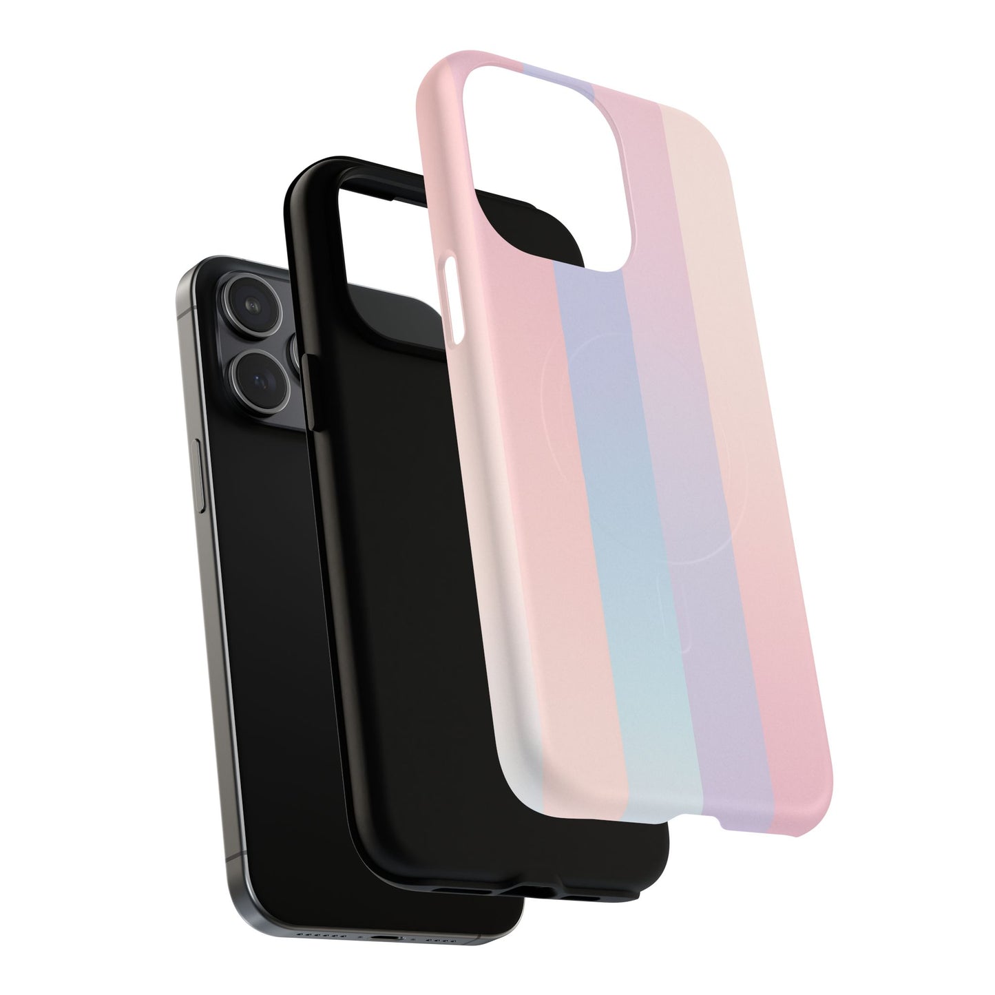 Pastel Stripe Blend Case for iPhone | MagSafe