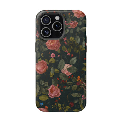 Floral Rose Realistic iPhone Case with MagSafe  Shamo's iPhone 15 Pro Max / Matte