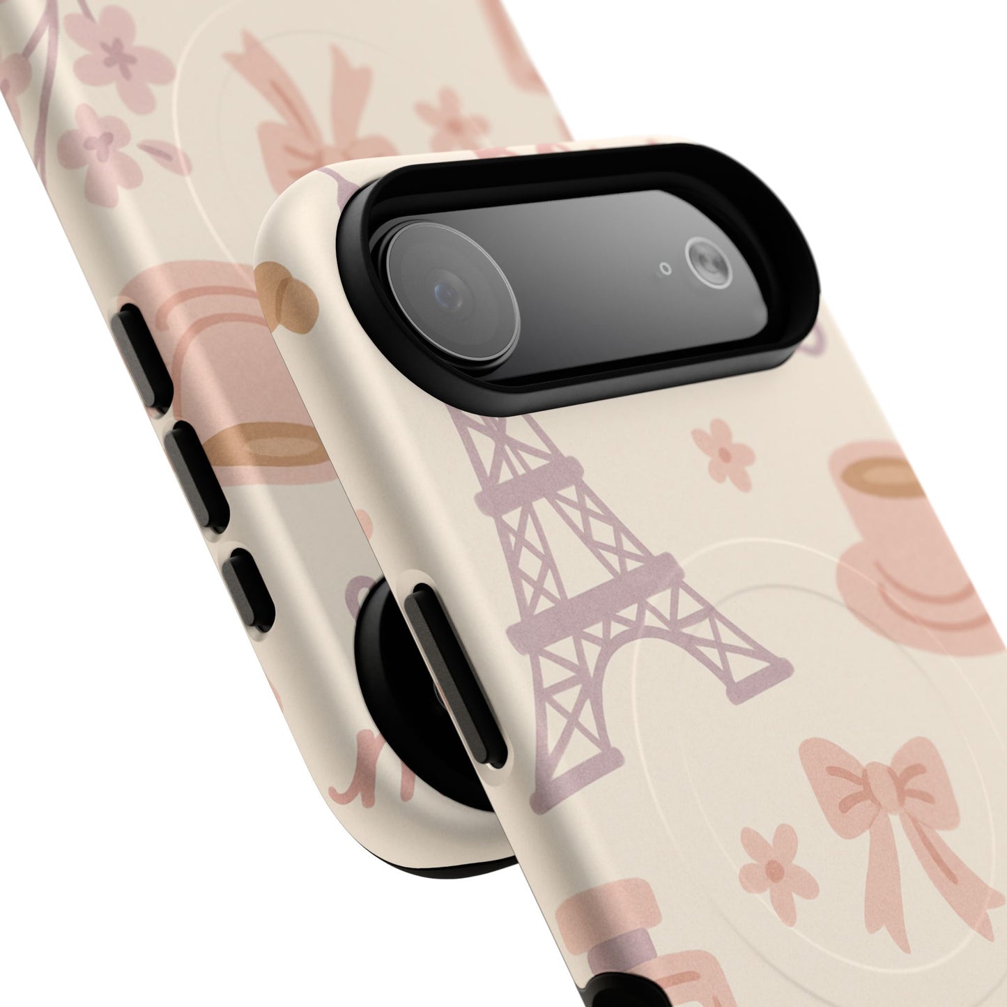 Chic Parisian iPhone Case - with Eiffel Tower Design | MagSafe
