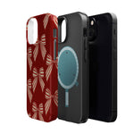 Holiday Red Bow iPhone Case — Impact‑Resistant iPhone Cover with MagSafe compatibility  Shamo's