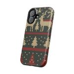 Holiday Reindeer Knit iPhone Case | compatible with MagSafe  Shamo's