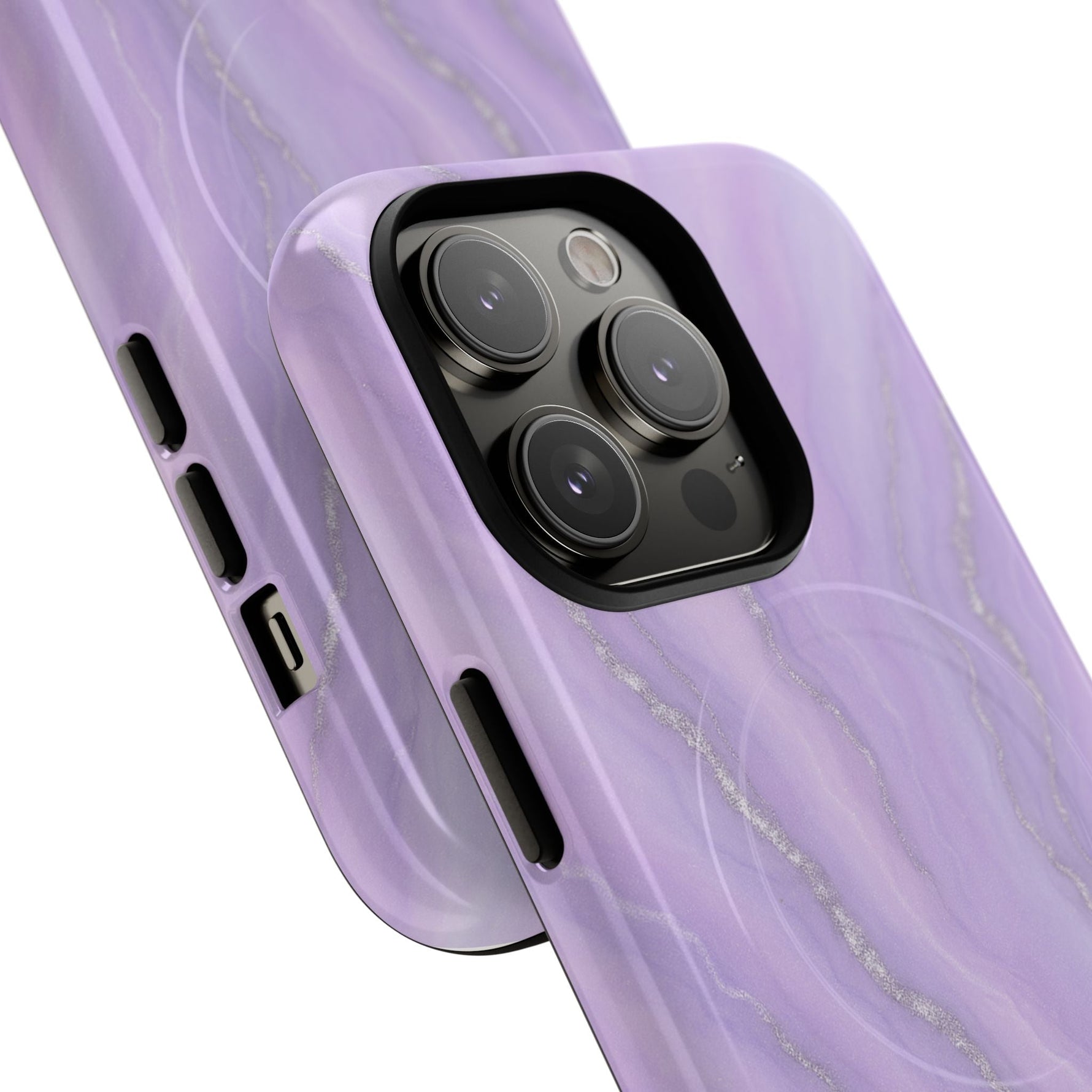 Lavender Marble iPhone Case with MagSafe  Shamo's