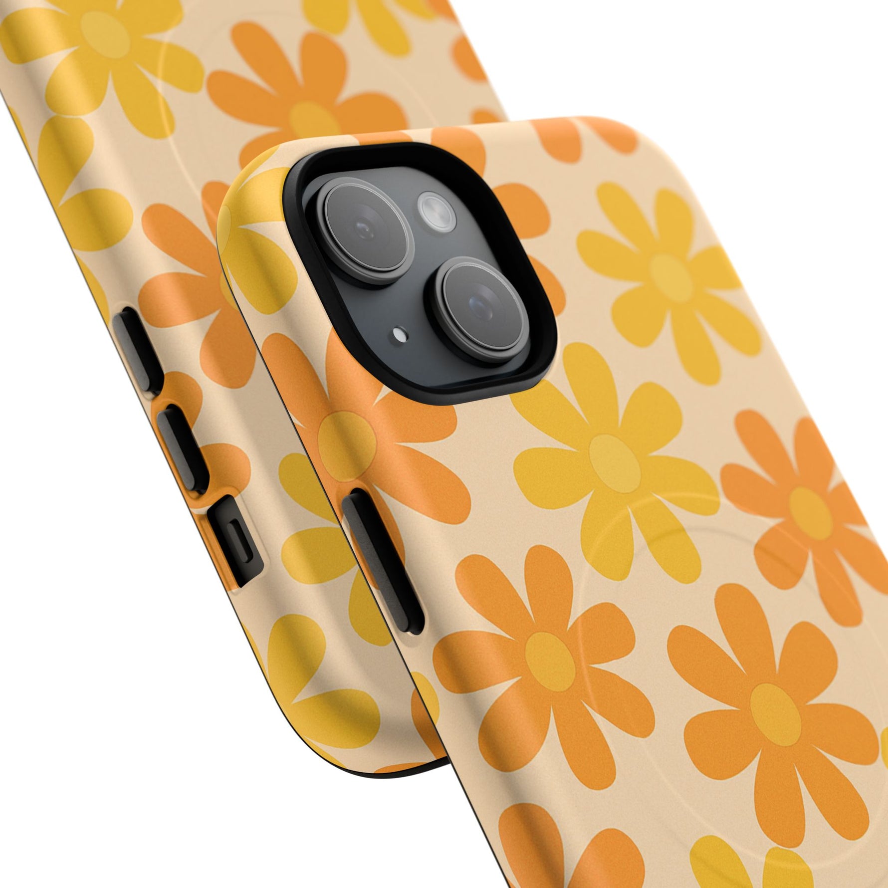 Retro Daisies Pattern iPhone Case | MagSafe - Shamo's