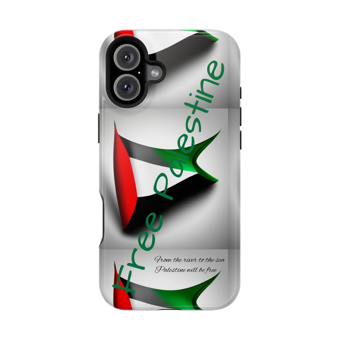 MagSafe Tough Case: Palestinian Flag & 'From the River to the Sea, Palestine Will Be Free