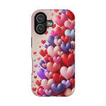 Love Hearts MagSafe iPhone Case — Magnetic, Impact-Resistant