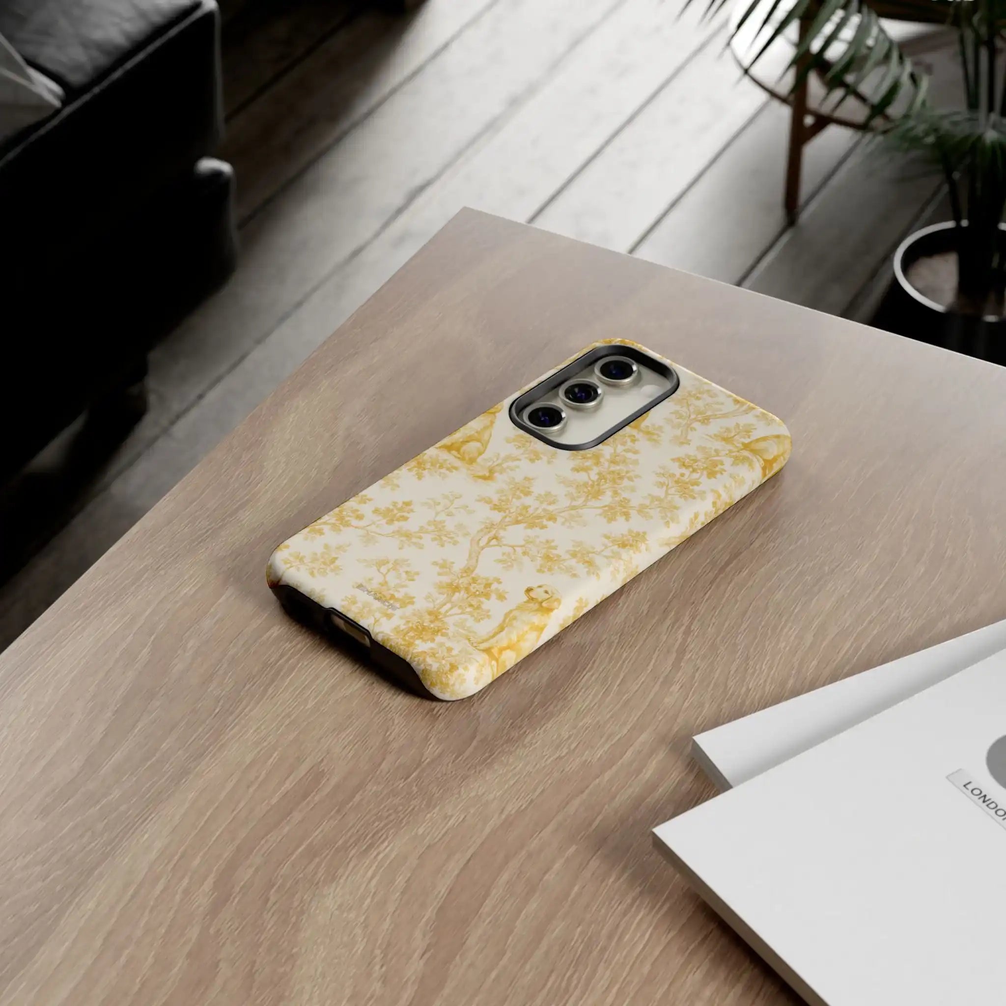 Golden Retriever Pattern Phone Case — Impact Resistant Tough Cases - Samsung Galaxy S23 / Matte - Shamo's