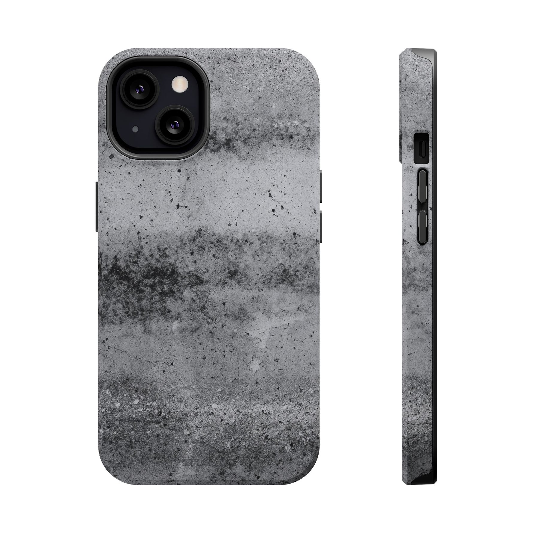Concrete Pattern iPhone Case with Magsafe Compatibility