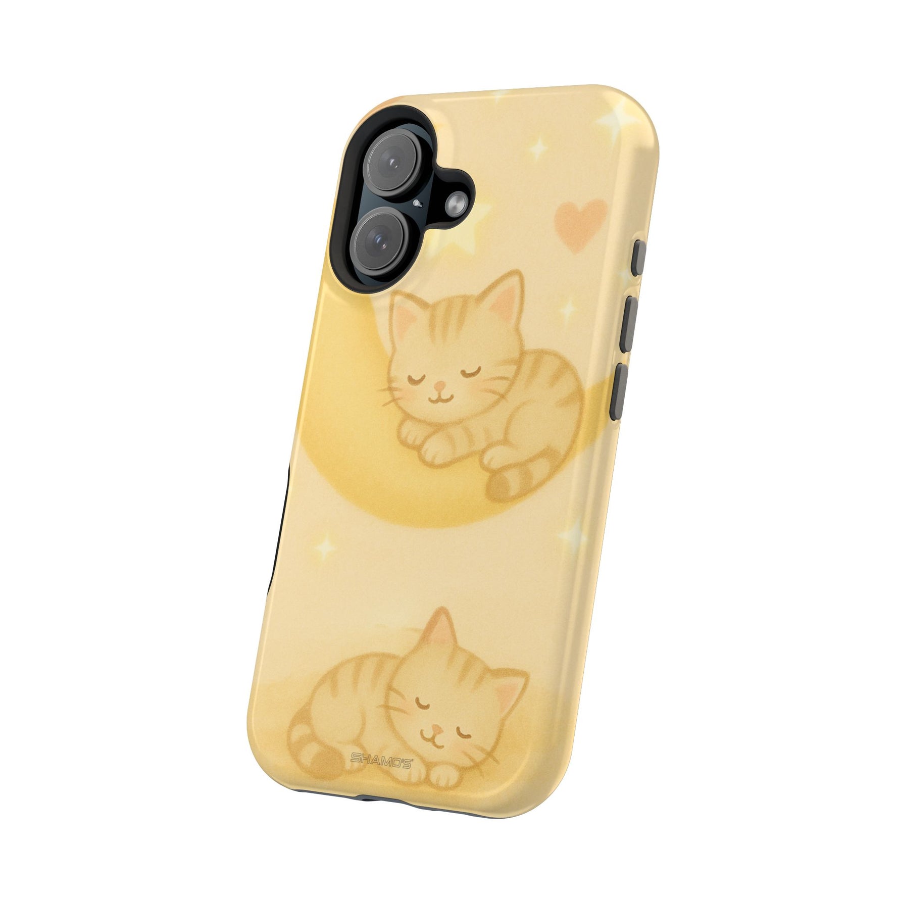 Sweet Kitten Dreams iPhone Case with MagSafe - iPhone 17 / Glossy - Shamo's