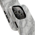 Silver Mist Marble iPhone Case with MagSafe  Shamo's