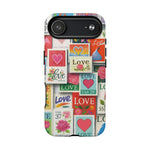 Vintage Romantic Love Stamp iPhone Case | Tough Protection + MagSafe  Shamo's iPhone 17 Air / Glossy