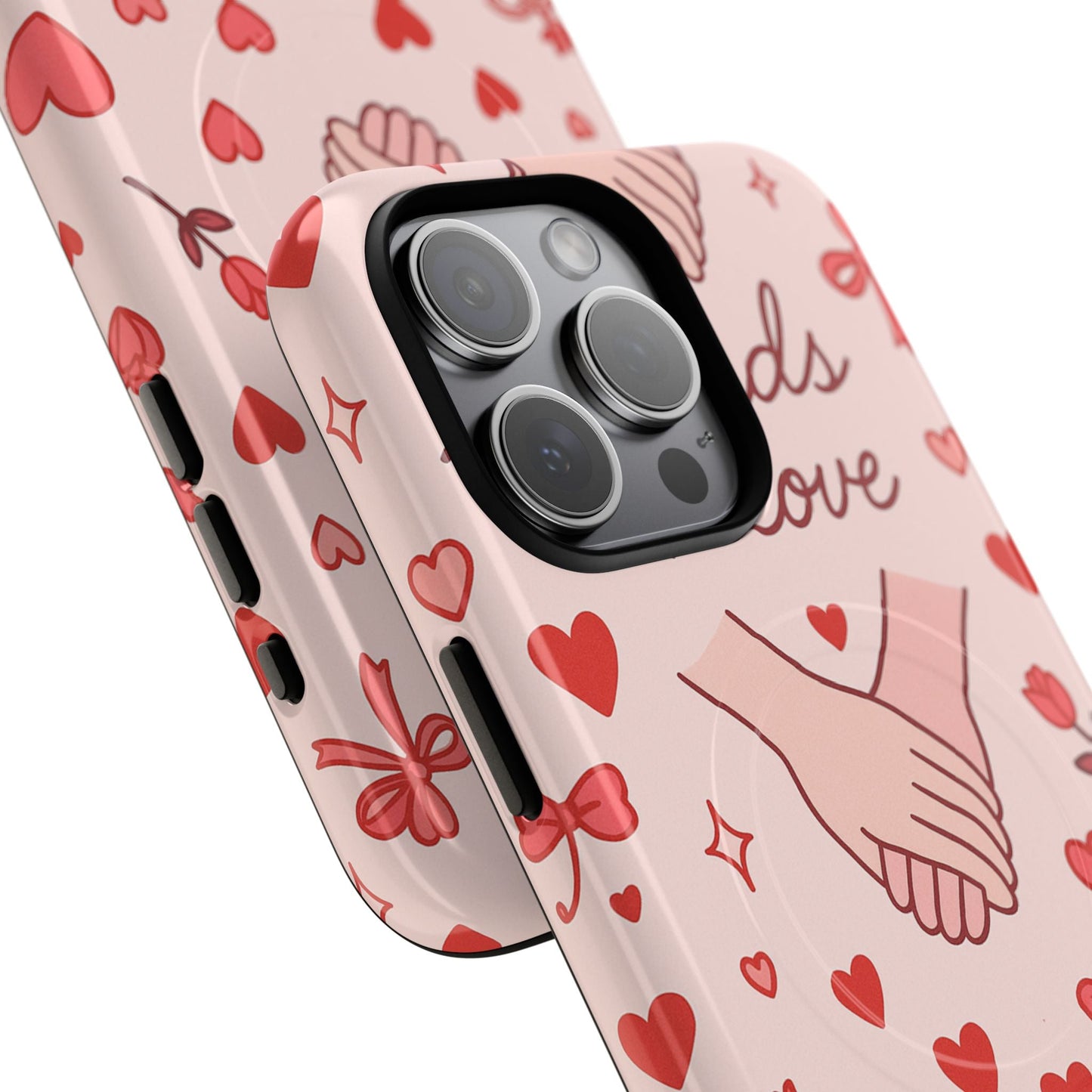 Hands in Love iPhone Case - Compatible with MagSafe  Shamo's