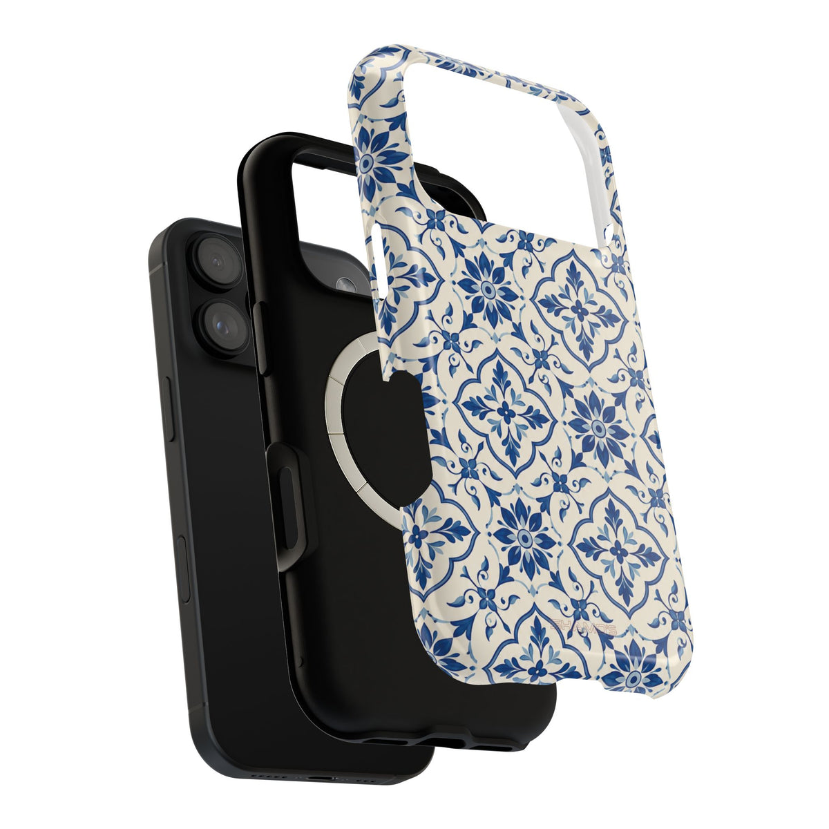 Lisbon Tile – Blue Ornamental MagSafe Phone Case