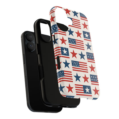 Patriotic American Flag iPhone Case | MagSafe