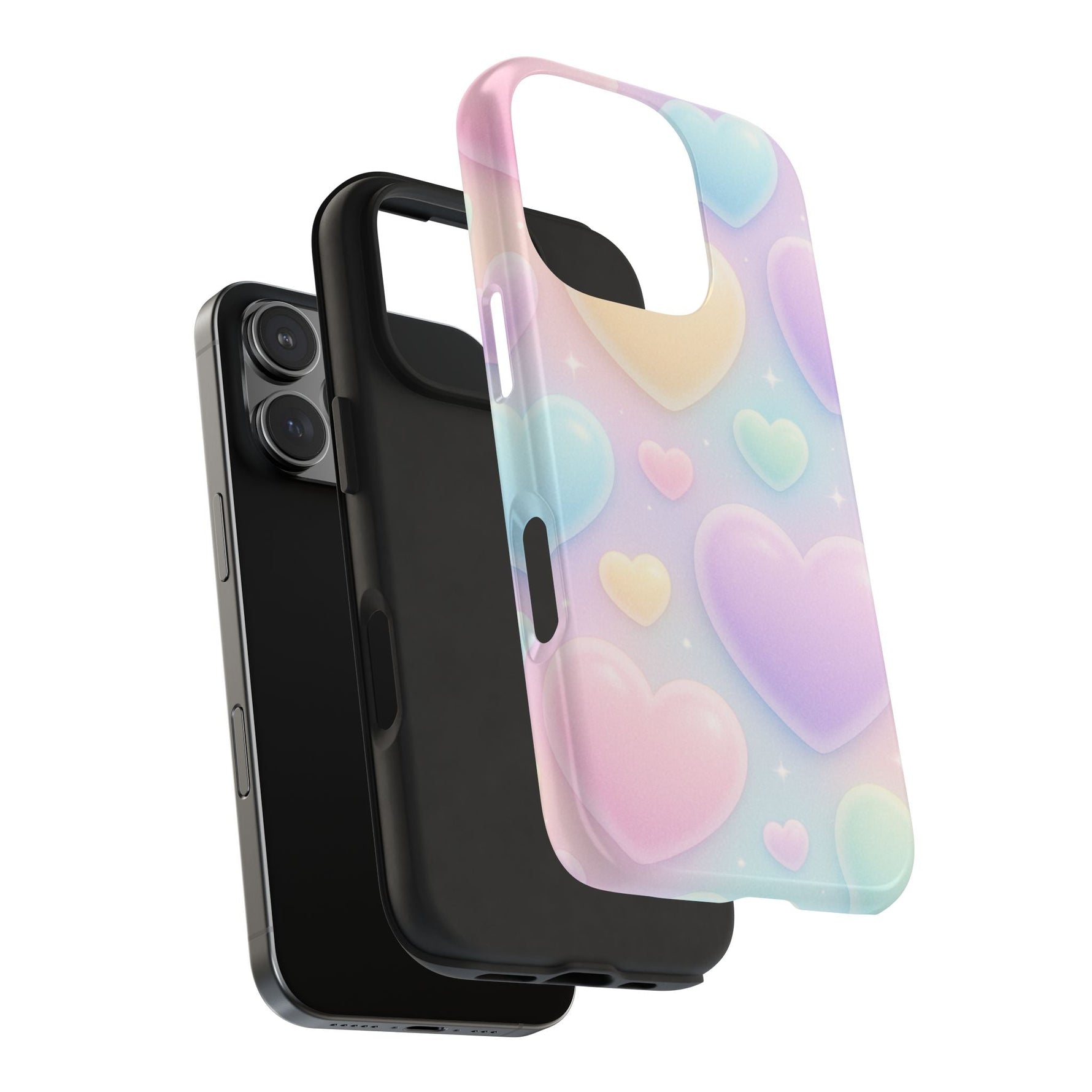 Cute Rainbow Hearts Phone Case  Shamo's