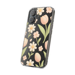Floral Impact-Resistant Clear iPhone Case  Shamo's