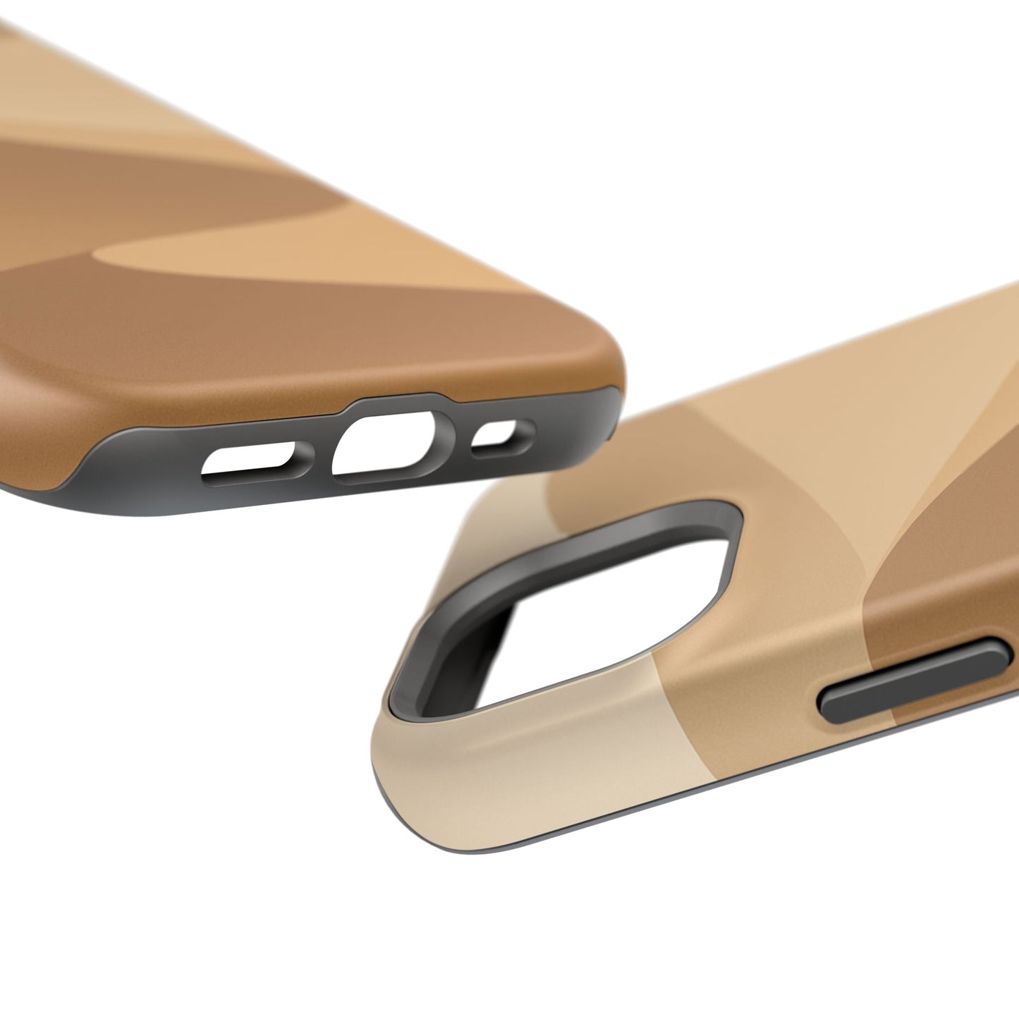 Neutral Desert Wave Design iPhone Case | MagSafe  Shamo's