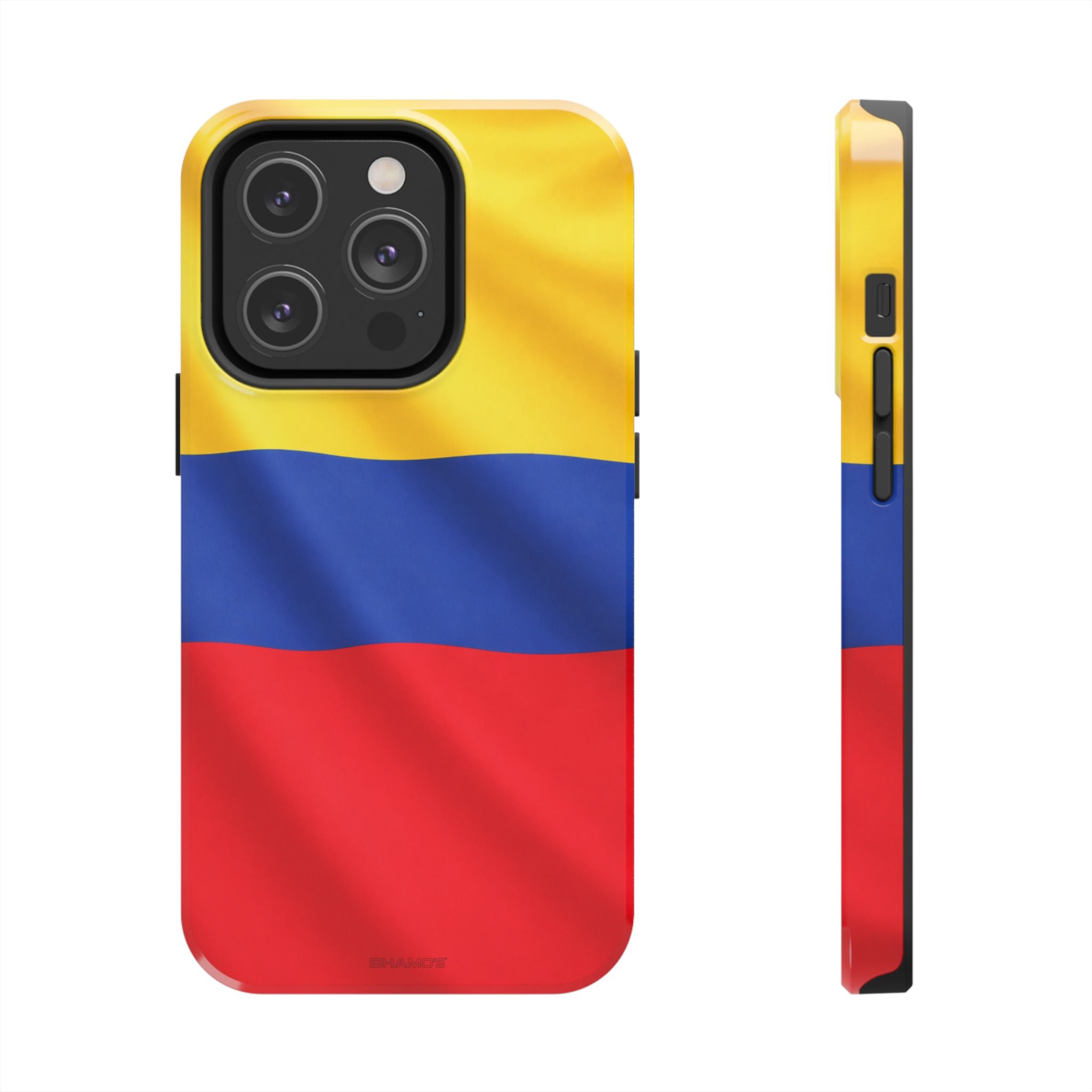 Colombia Flag Tough Phone Case - iPhone 14 Pro - Shamo's