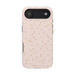 Sparkle Polka Dot Magnetic MagSafe Compatible Impact Phone Case
