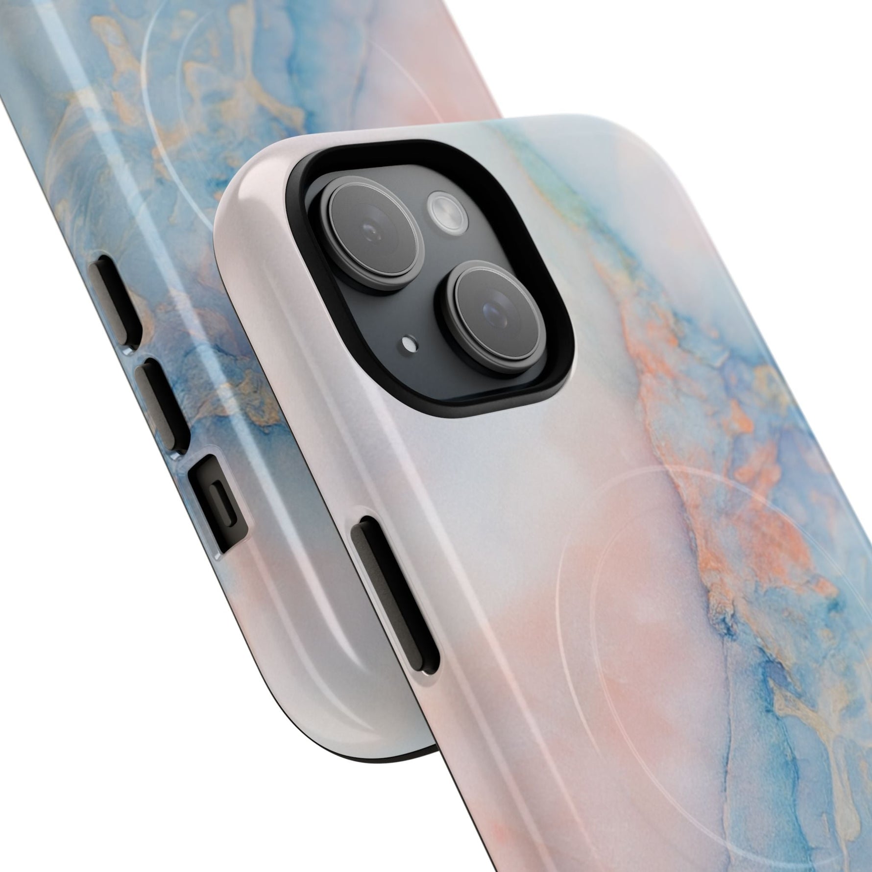 Marble Pastel iPhone Case (MagSafe compatible)  Shamo's