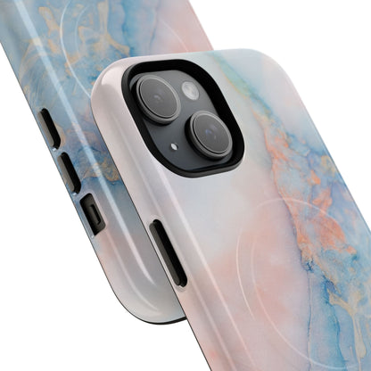Marble Pastel iPhone Case (MagSafe compatible)