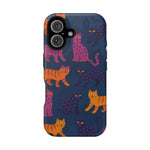 Colorful Cat Phone Case - MagSafe Impact-Resistant