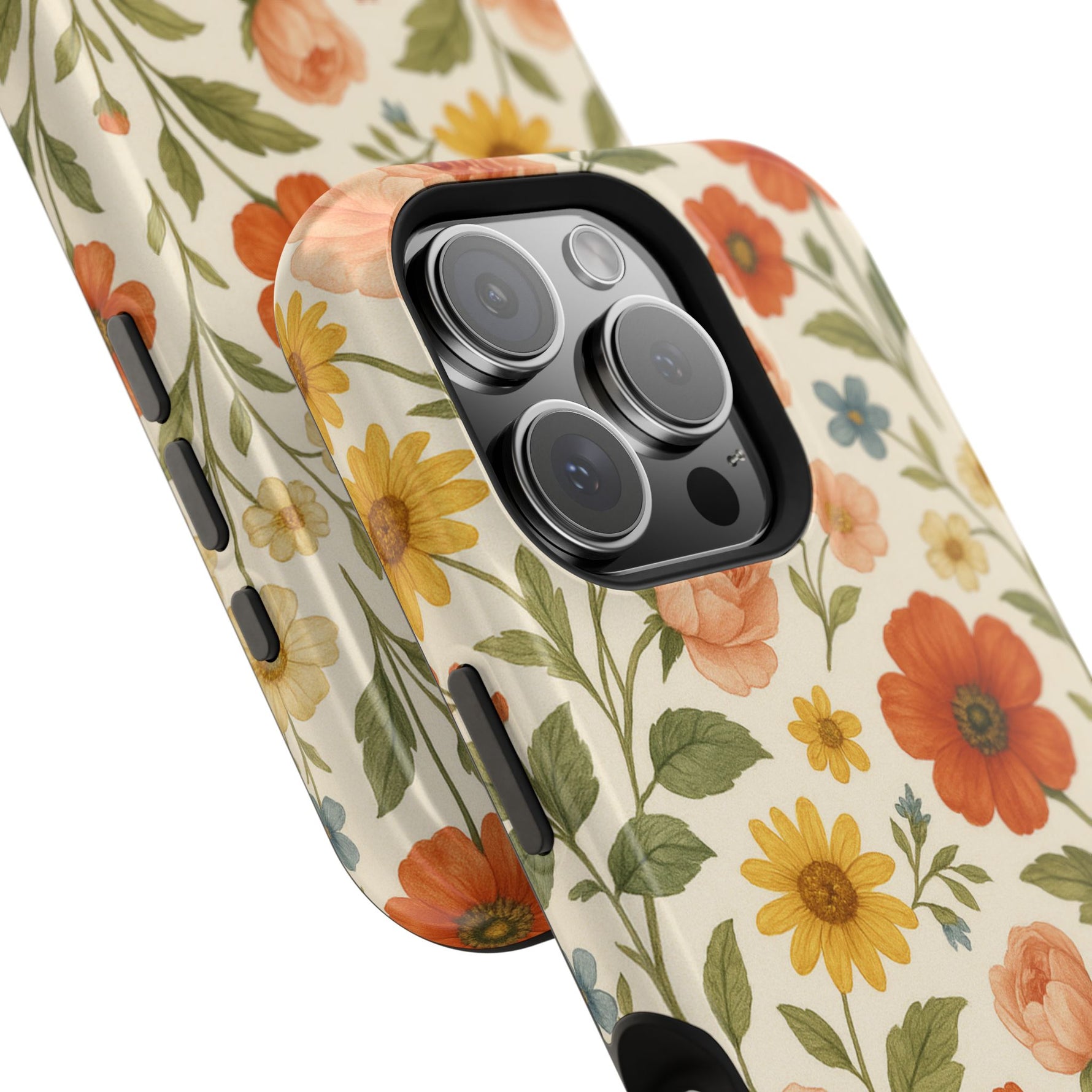 Floral Vintage Garden iPhone Case — with MagSafe
