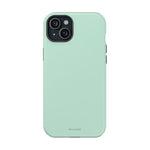 Frosted Mint MagSafe Compatible Impact-Resistant iPhone Case