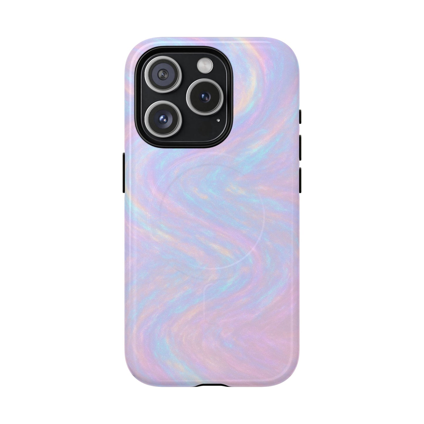 Luxury Series Iridescent Swirl iPhone Case with MagSafe - Shamo's