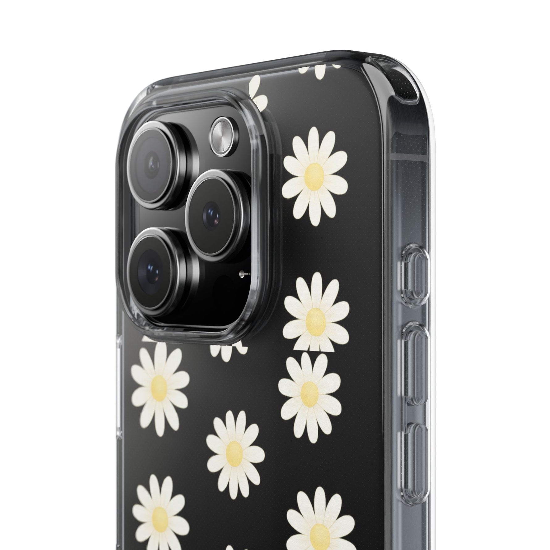 Daisy Floral Clear iPhone Case  Shamo's