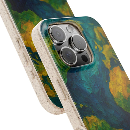 Biodegradable Phone Case — Earth Illustration Eco-Friendly Case  Shamo's