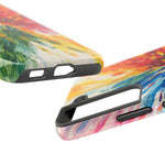 Vibrant Abstract Paint Explosion Impact Phone Case  Shamo's