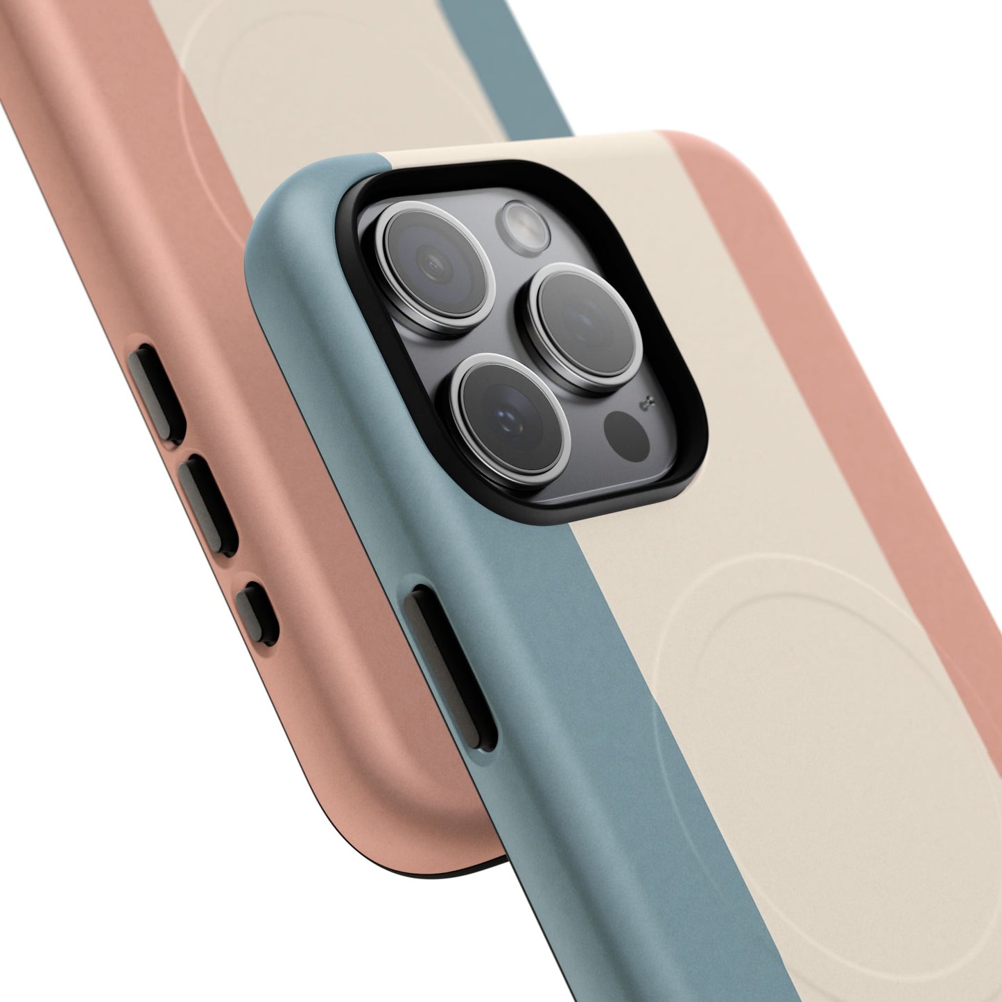 France Flag iPhone Case in Pastel Colors | MagSafe