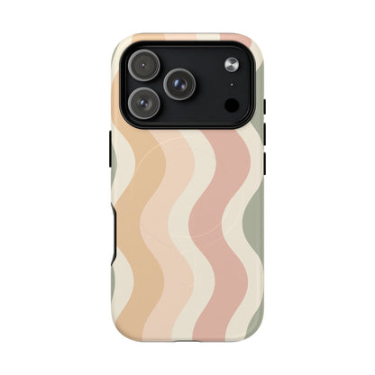 Wavy Lines iPhone Case - MagSafe