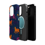 Colorful Cat Phone Case - MagSafe Impact-Resistant