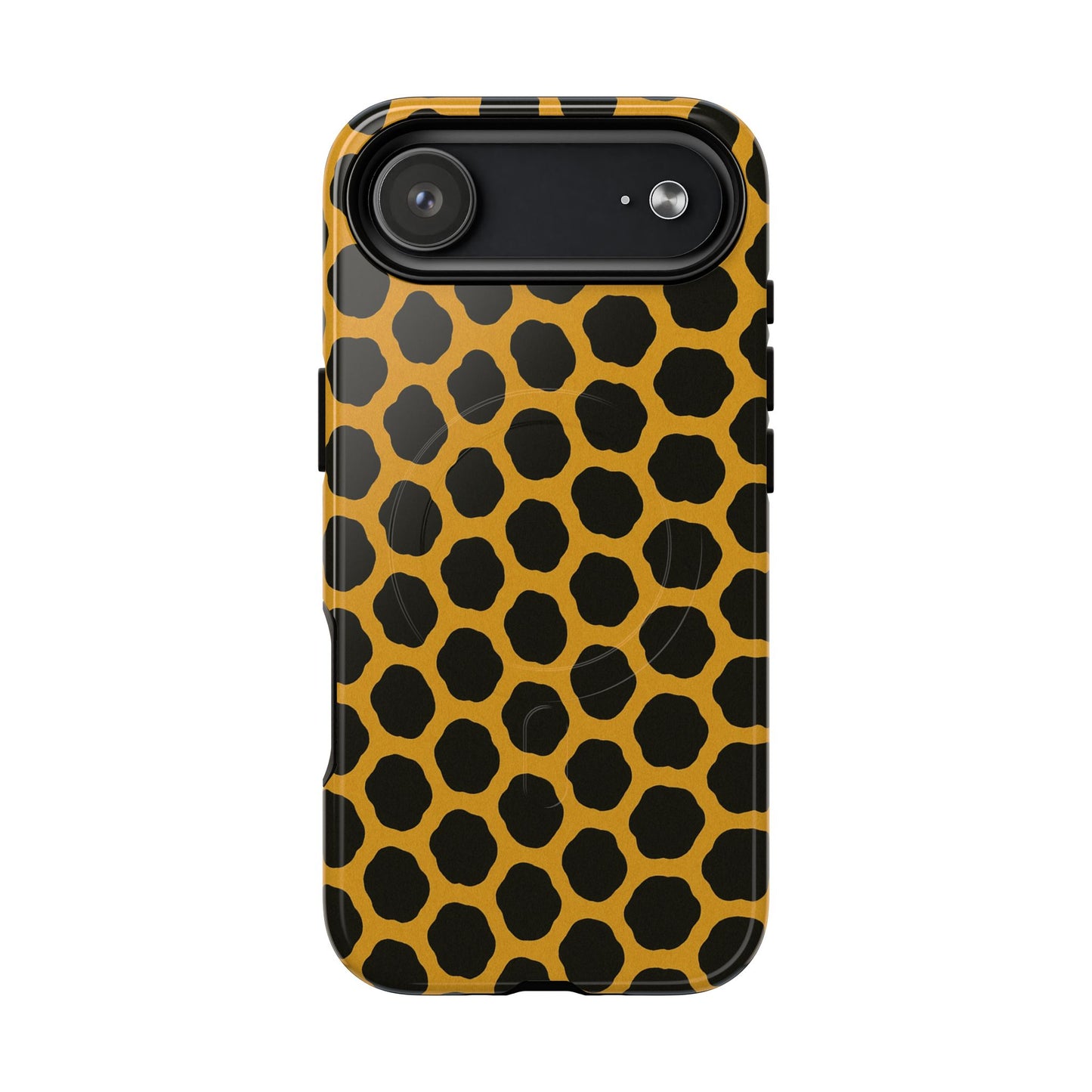 Stylish Leopard Pattern Magnetic iPhone Case | Compatible with MagSafe