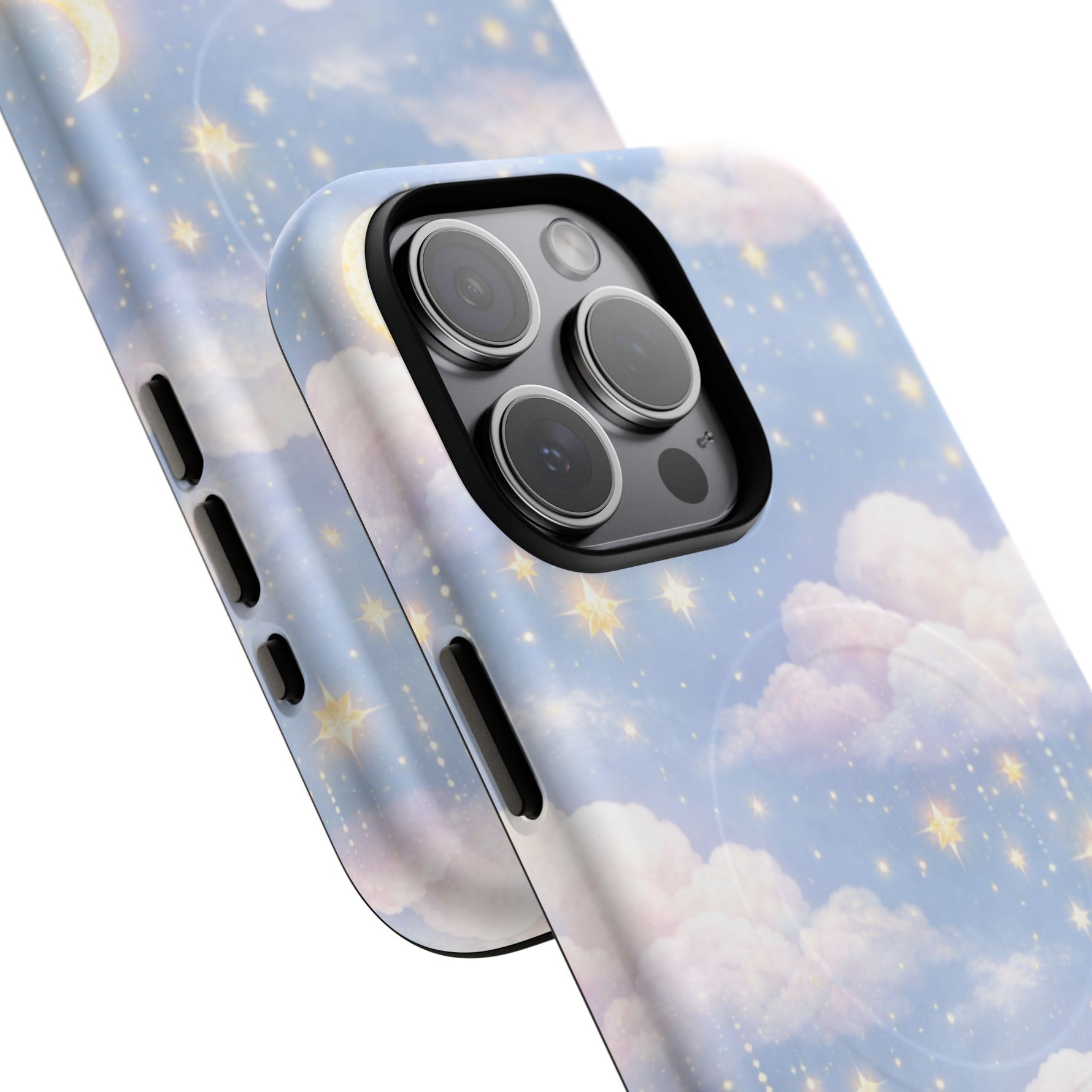 Starlit Clouds i Phone Case with MagSafe - iPhone 17 / Glossy - Shamo's