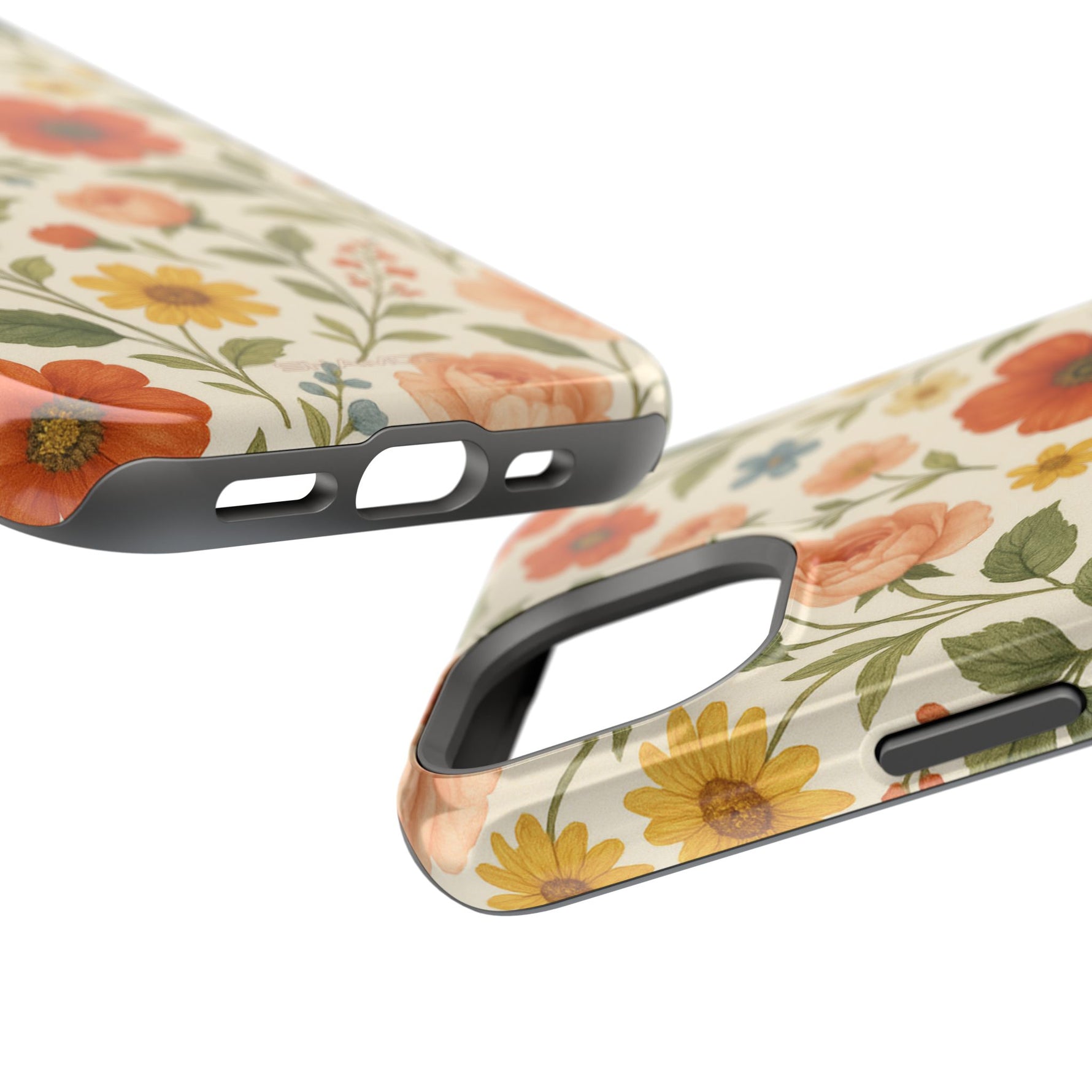 Floral Vintage Garden iPhone Case — with MagSafe