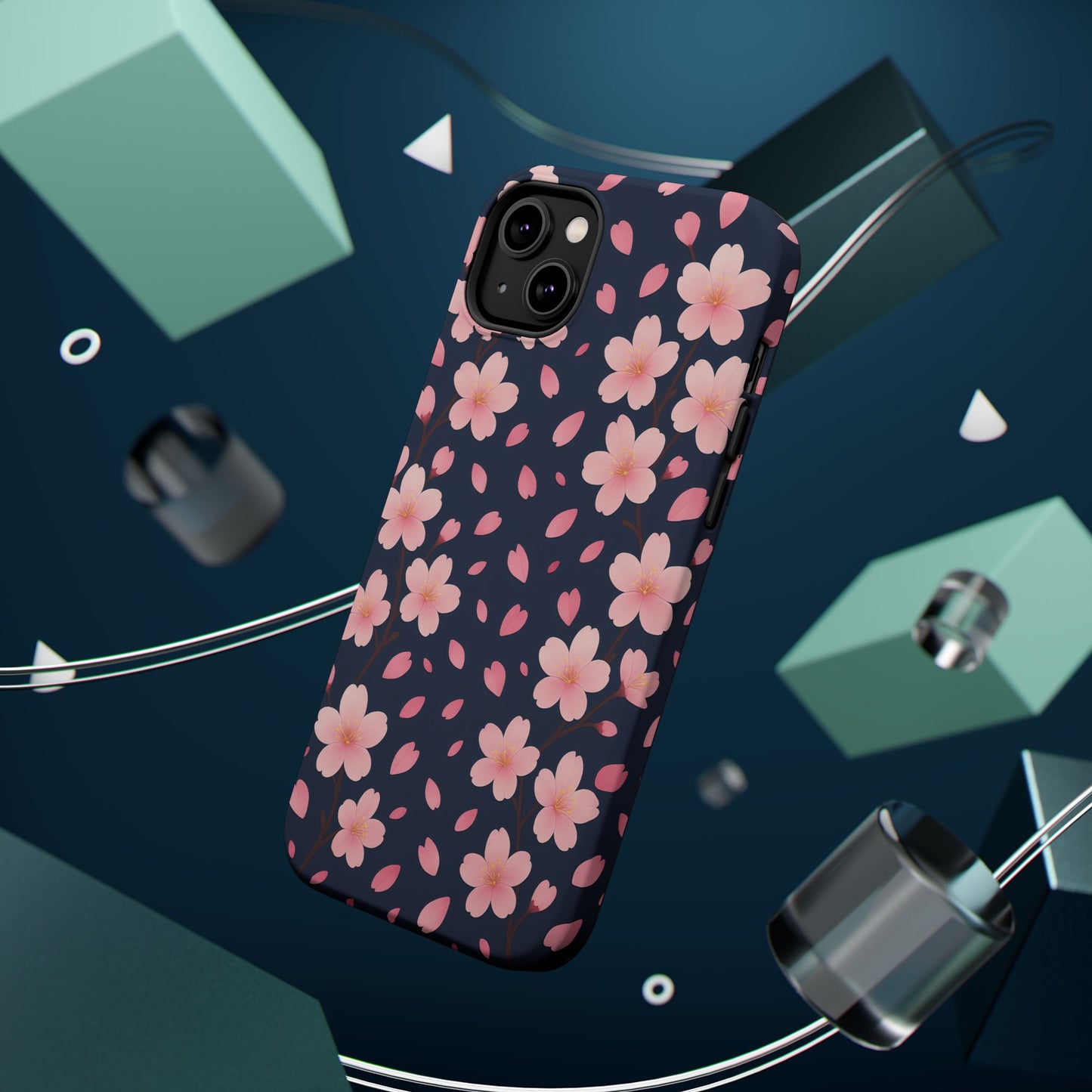 Cherry Blossom Wind iPhone Case | MagSafe - Shamo's