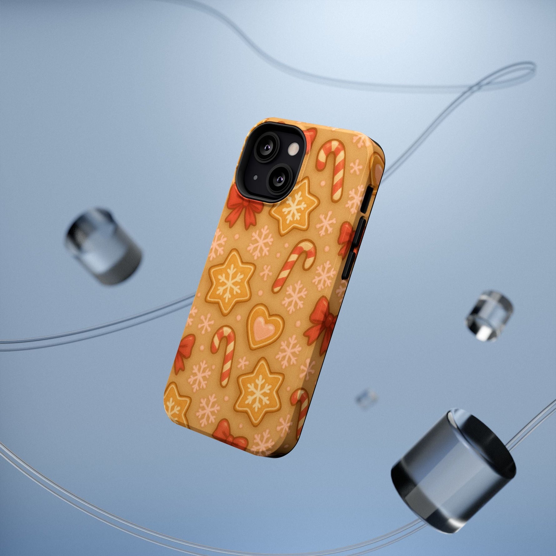 Candy Cane & Gingerbread Holiday iPhone Case — Impact-Resistant  Shamo's