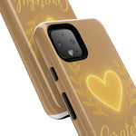 Grateful Heart iPhone Case — Warm Neon Heart  Shamo's