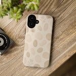 Neutral Pebble Pattern Tough iPhone Case  Shamo's