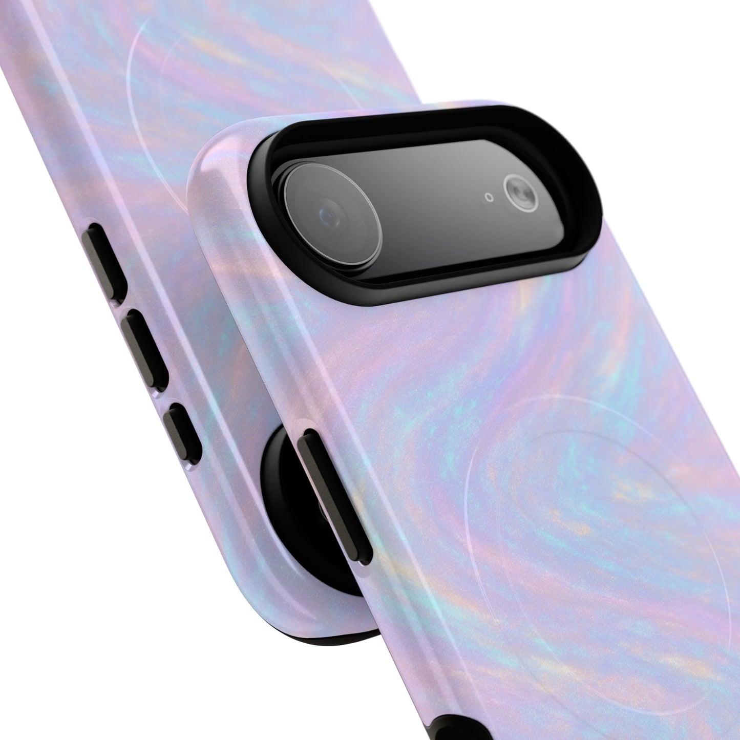 Luxury Series Iridescent Swirl iPhone Case with MagSafe