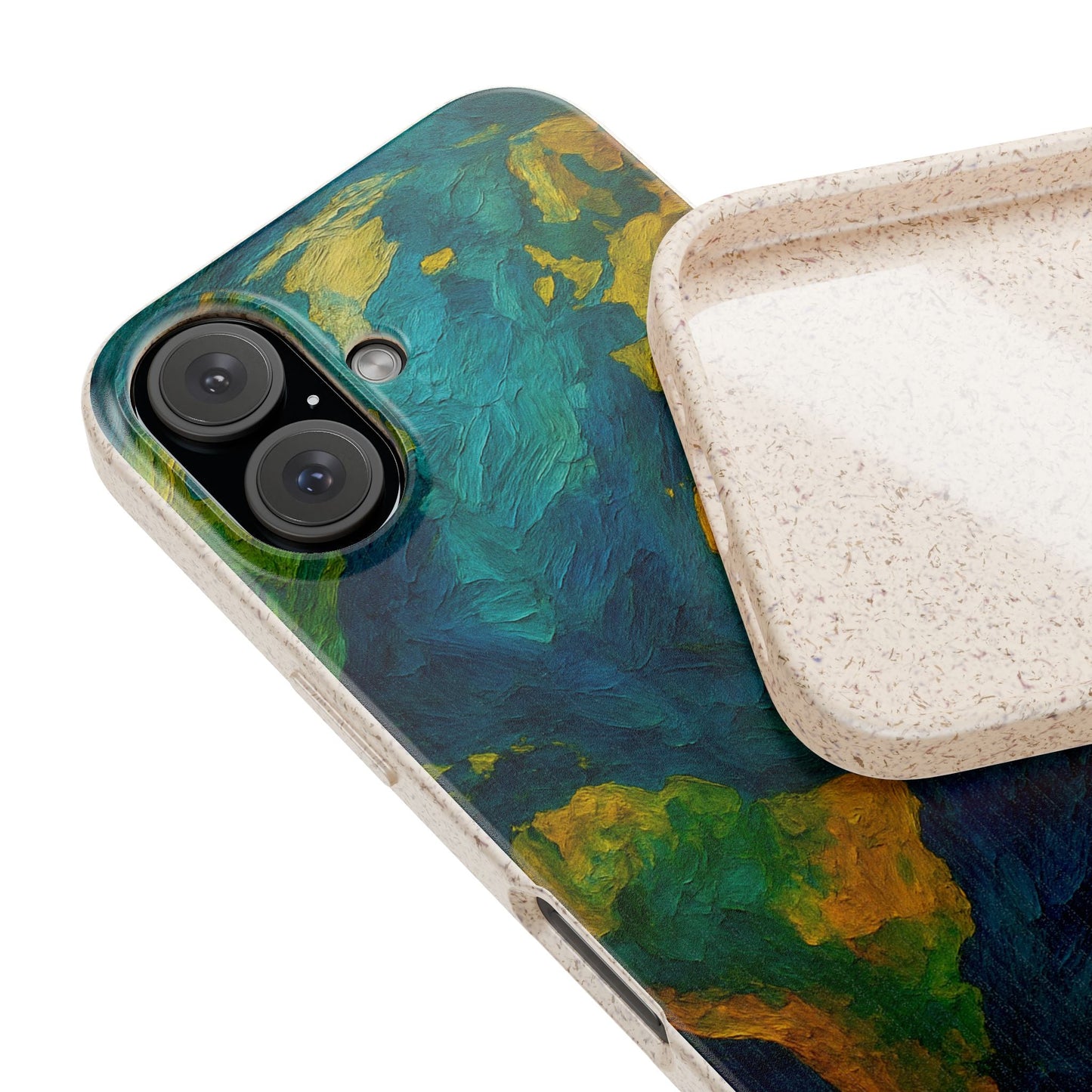 Biodegradable Phone Case — Earth Illustration Eco-Friendly Case  Shamo's
